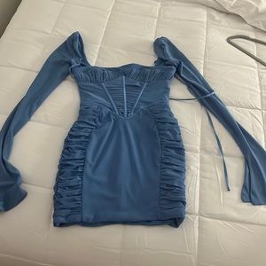 Oh polly  size 4 blue mini dress